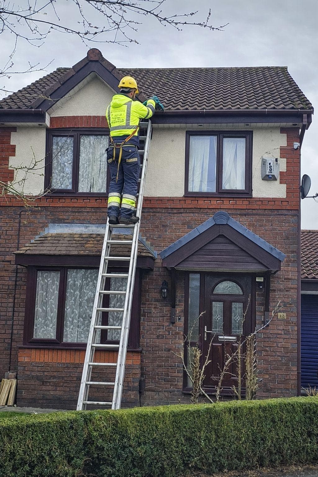 Hedge Gardening and Van Services team at work